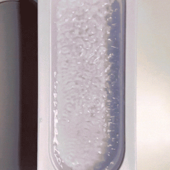 Pavwerly ultrasonic glasses cleaner removing dirt and smudges